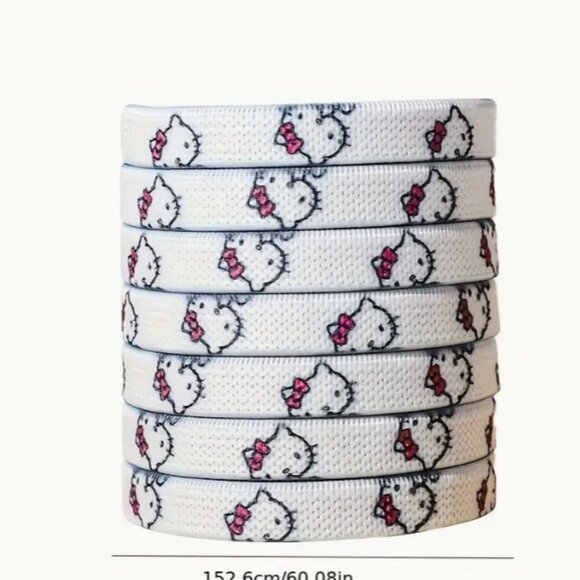 Sanrio Hello Kitty Cartoon Pattern Shoelaces 2pcs Set - You Choose - Picture 2 of 2